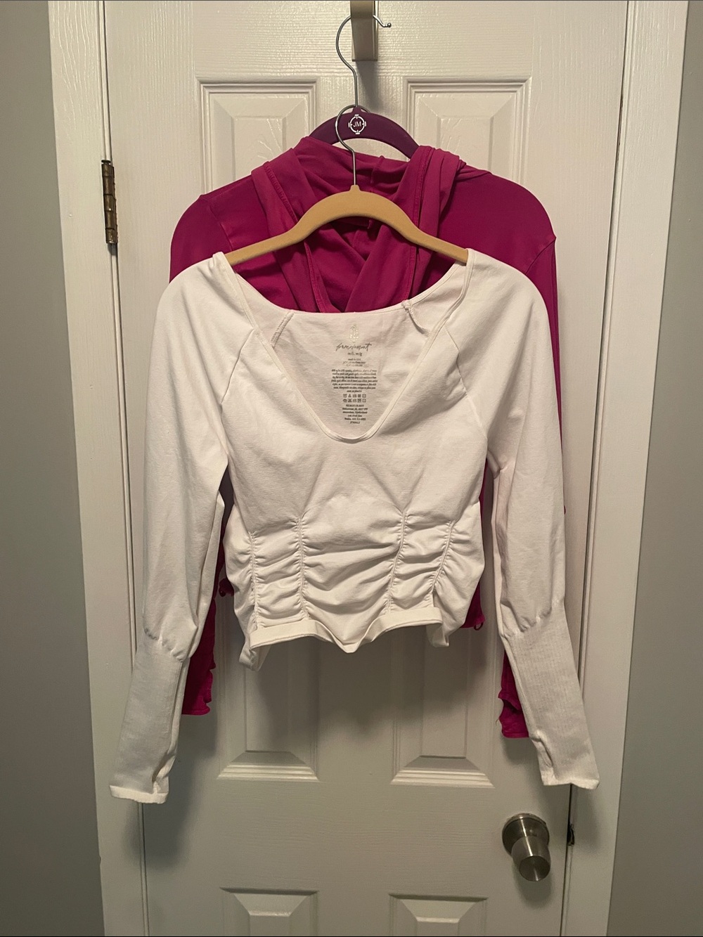 2 M/L Free People Tops. Excellent condition.